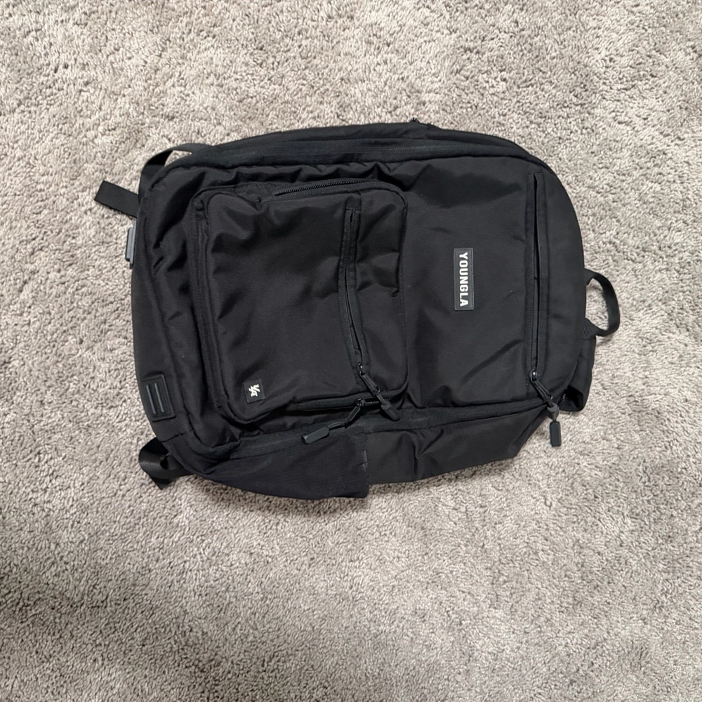 YoungLA Black Men's Backpack